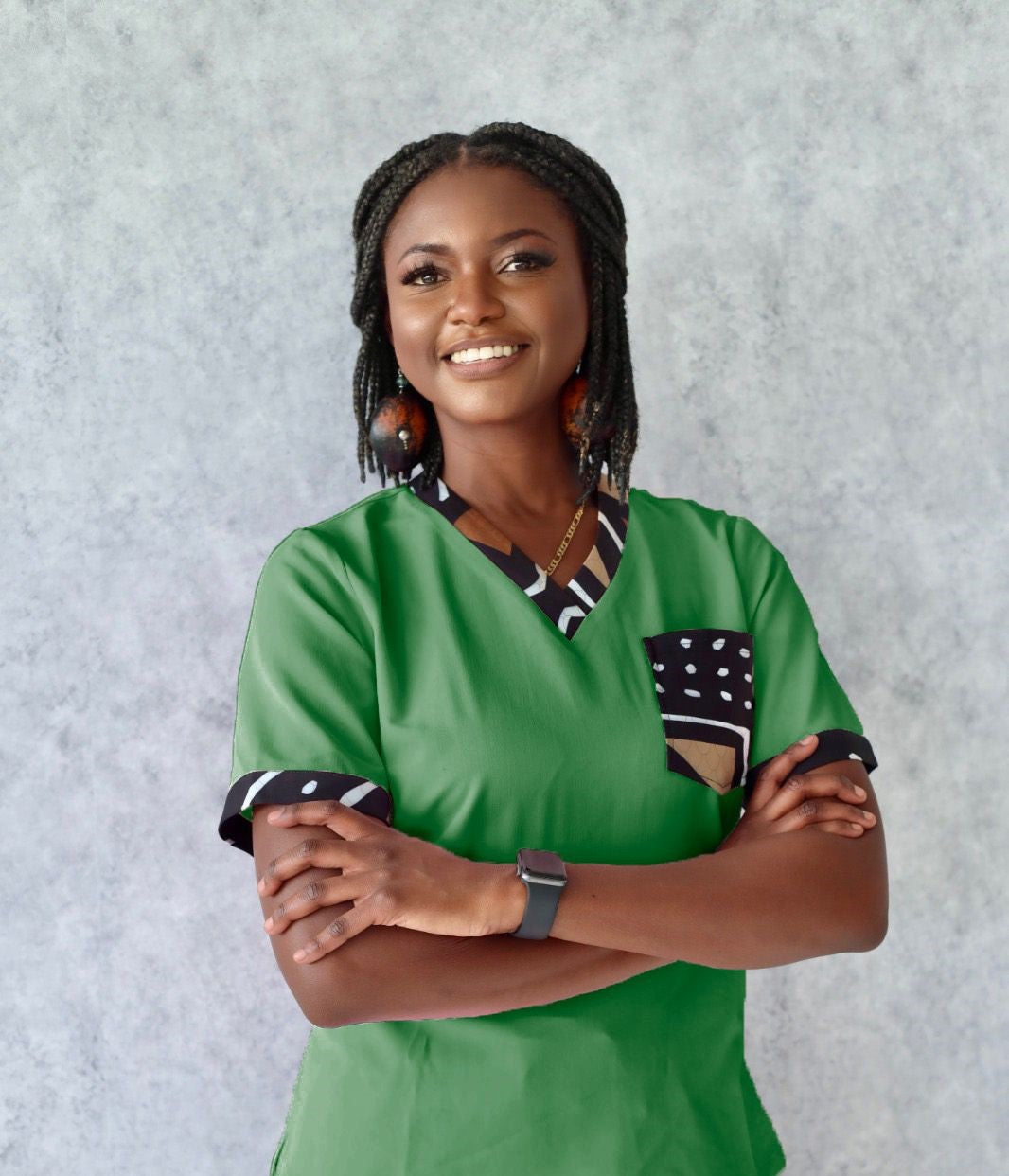Haut d'uniforme Vert